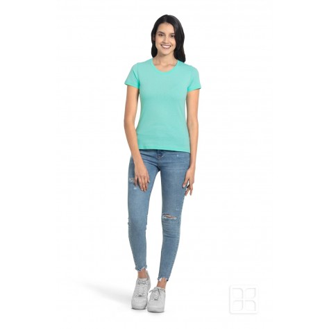 Polera Algodón Mujer Polera Algodón Mujer