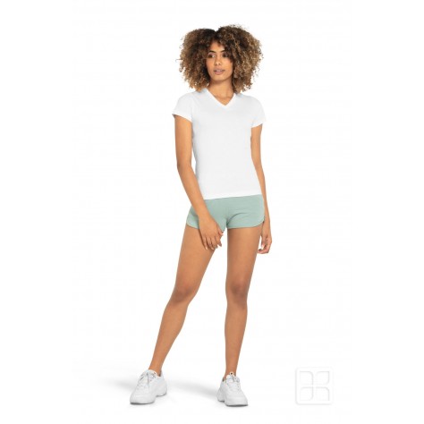 Polera Cuello V Mujer Polera Cuello V Mujer