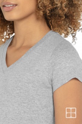 Polera Cuello V Mujer