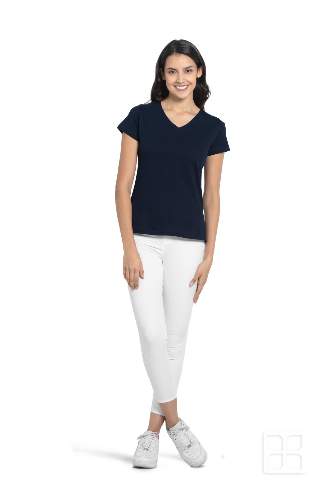 Polera Cuello V Mujer