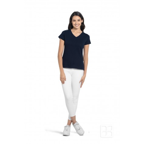 Polera Cuello V Mujer Polera Cuello V Mujer