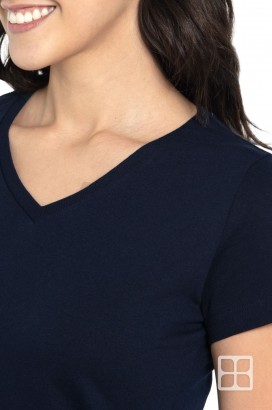 Polera Cuello V Mujer
