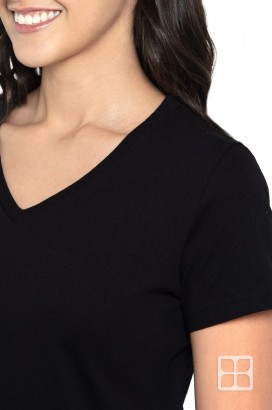 Polera Cuello V Mujer