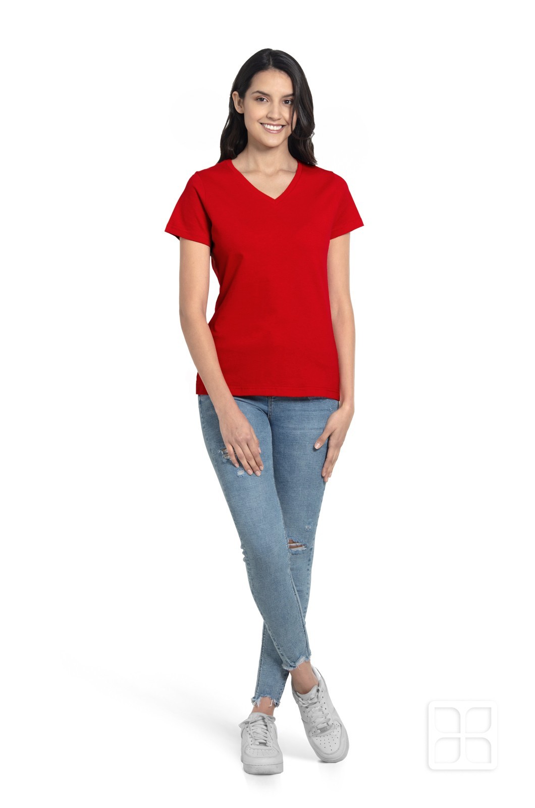 Polera Cuello V Mujer