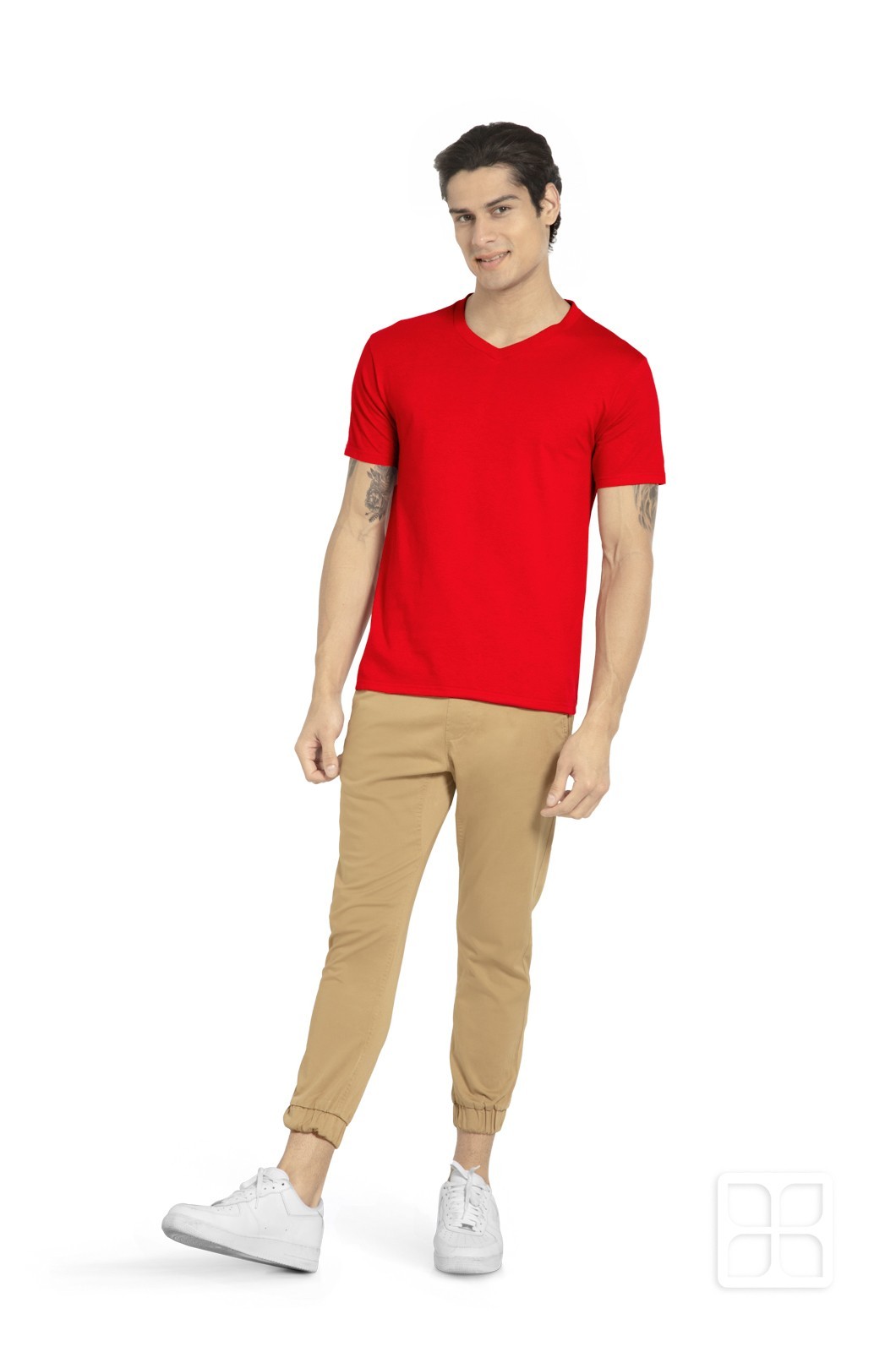 Polera Cuello V Hombre