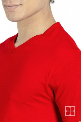 Polera Cuello V Hombre